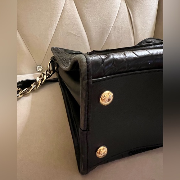 Authentic Michael Kors Hamilton Crocodile and Fur Bag - Picture 10 of 16